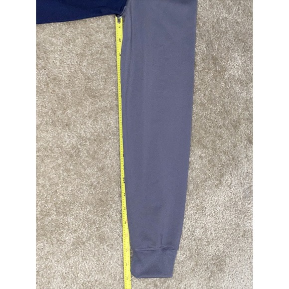 UNDER ARMOUR Womens Medium Challenger II Blue Gray Fitted Track Jacket Full Zip - Picture 6 of 9